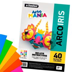 Block Arcoiris A4 90g x 40 Hojas