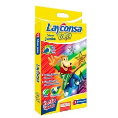 Colores Jumbo LAYCONSA Puppy Caja 12uni