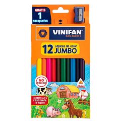 Colores Jumbo VINIFAN Largo Caja 12un