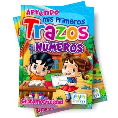 Mis Primeros Trazos y Números - Cuaderno de trabajo | Mirbe