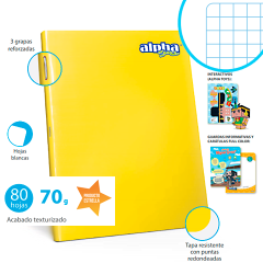 cuaderno alpha a4,Colores cuaderno alpha